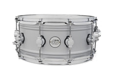 DW Design Series 6.5x14 Snare Drum Matte Aluminum DDSD6514MACR