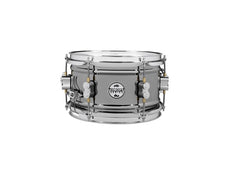 Caisse claire en acier Concept Metal Nickel noir PDP 6" x 10"