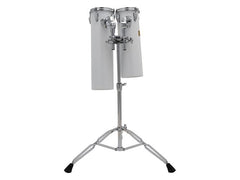 Pearl Rocket Toms Blanc avec support 6x18 et 6x21