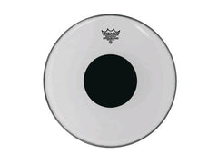 Remo 24" Controlled Sound Clear Black Dot Bass Drum Head