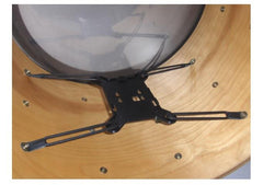 The Kelly SHU Concepts SHU FLATZ Bass Drum Microphone Shock-Mount for SM91