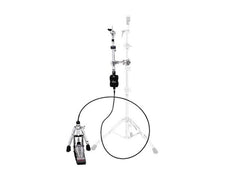 Support de charleston télécommandé DW 9502 avec câble de 4 pieds et embrayage à glissement