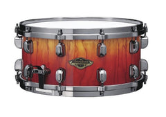 Tama Limited Edition Starclassic Walnut/Birch 14" x 6.5" Snare Drum Vermillion Bosse Fonce w/Black Nickel Hardware