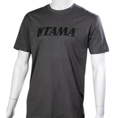 Tama T-Shirt Gray w/ Black Logo Medium