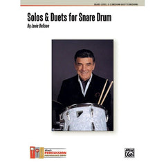 Solos & Duets for Snare Drum: Snare Drum Book by Louie Bellson