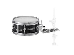 Caisse claire Pearl 10x4.5 Short Fuse avec pince de montage rotative Piano Black